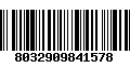 Código de Barras 8032909841578