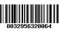 Código de Barras 8032956320064