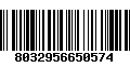 Código de Barras 8032956650574