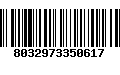 Código de Barras 8032973350617