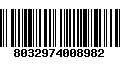 Código de Barras 8032974008982