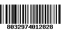 Código de Barras 8032974012828