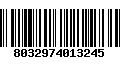 Código de Barras 8032974013245