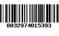 Código de Barras 8032974015393