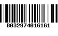 Código de Barras 8032974016161