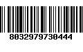Código de Barras 8032979730444
