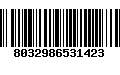Código de Barras 8032986531423