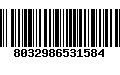 Código de Barras 8032986531584