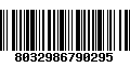 Código de Barras 8032986790295