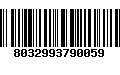 Código de Barras 8032993790059