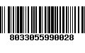 Código de Barras 8033055990028