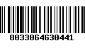 Código de Barras 8033064630441