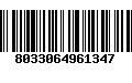 Código de Barras 8033064961347