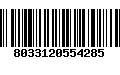 Código de Barras 8033120554285