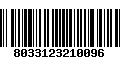 Código de Barras 8033123210096