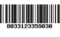 Código de Barras 8033123359030