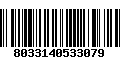 Código de Barras 8033140533079