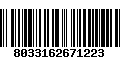 Código de Barras 8033162671223