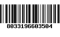 Código de Barras 8033196603504