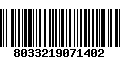 Código de Barras 8033219071402