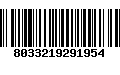 Código de Barras 8033219291954