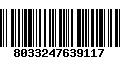 Código de Barras 8033247639117