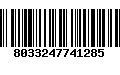 Código de Barras 8033247741285