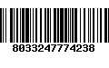 Código de Barras 8033247774238