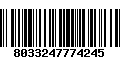 Código de Barras 8033247774245