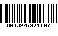 Código de Barras 8033247971897