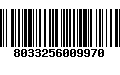 Código de Barras 8033256009970