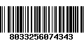 Código de Barras 8033256074343