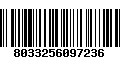 Código de Barras 8033256097236