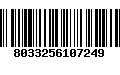 Código de Barras 8033256107249