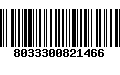 Código de Barras 8033300821466