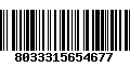 Código de Barras 8033315654677
