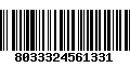 Código de Barras 8033324561331