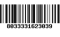 Código de Barras 8033331623039