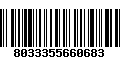 Código de Barras 8033355660683
