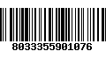 Código de Barras 8033355901076