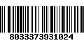Código de Barras 8033373931024
