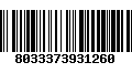 Código de Barras 8033373931260