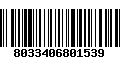 Código de Barras 8033406801539