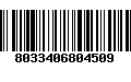 Código de Barras 8033406804509