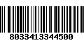 Código de Barras 8033413344500