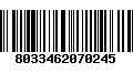 Código de Barras 8033462070245