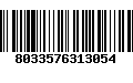 Código de Barras 8033576313054