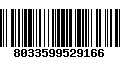 Código de Barras 8033599529166