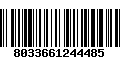 Código de Barras 8033661244485
