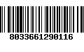 Código de Barras 8033661290116